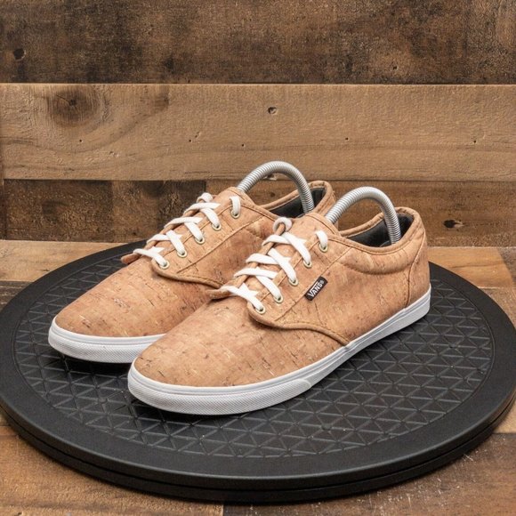 Vans Shoes - Vans Ultracush Womens Athletic Shoes Retro Skate Sneakers Cork Print Size 10
